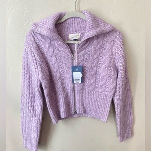 Zip up sweater